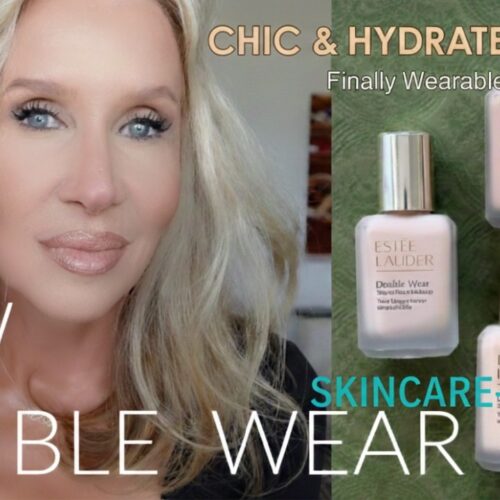 NEW Estee Lauder Double Wear | Demo Look For Mature Women